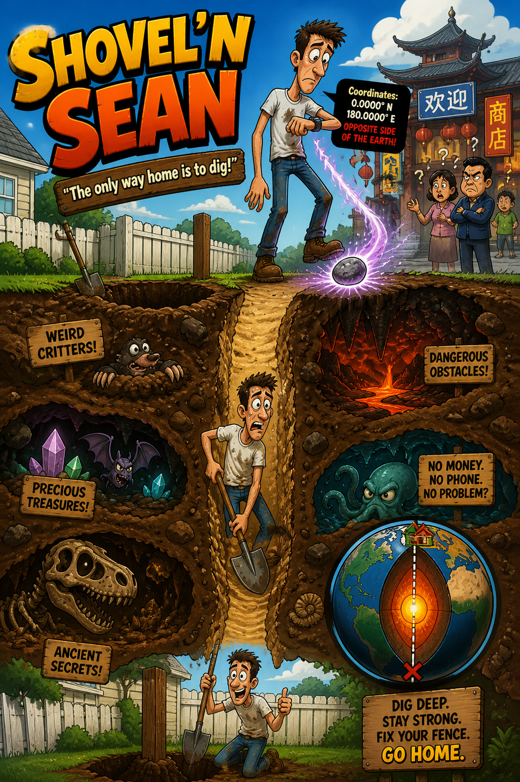 Shovel'n Sean poster